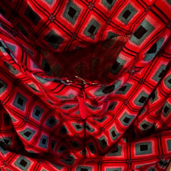 FREE PEOPLE S It Takes Two Lng Sleeve Geometric Belted Open Back Mini Dress Pink - Picture 8 of 14